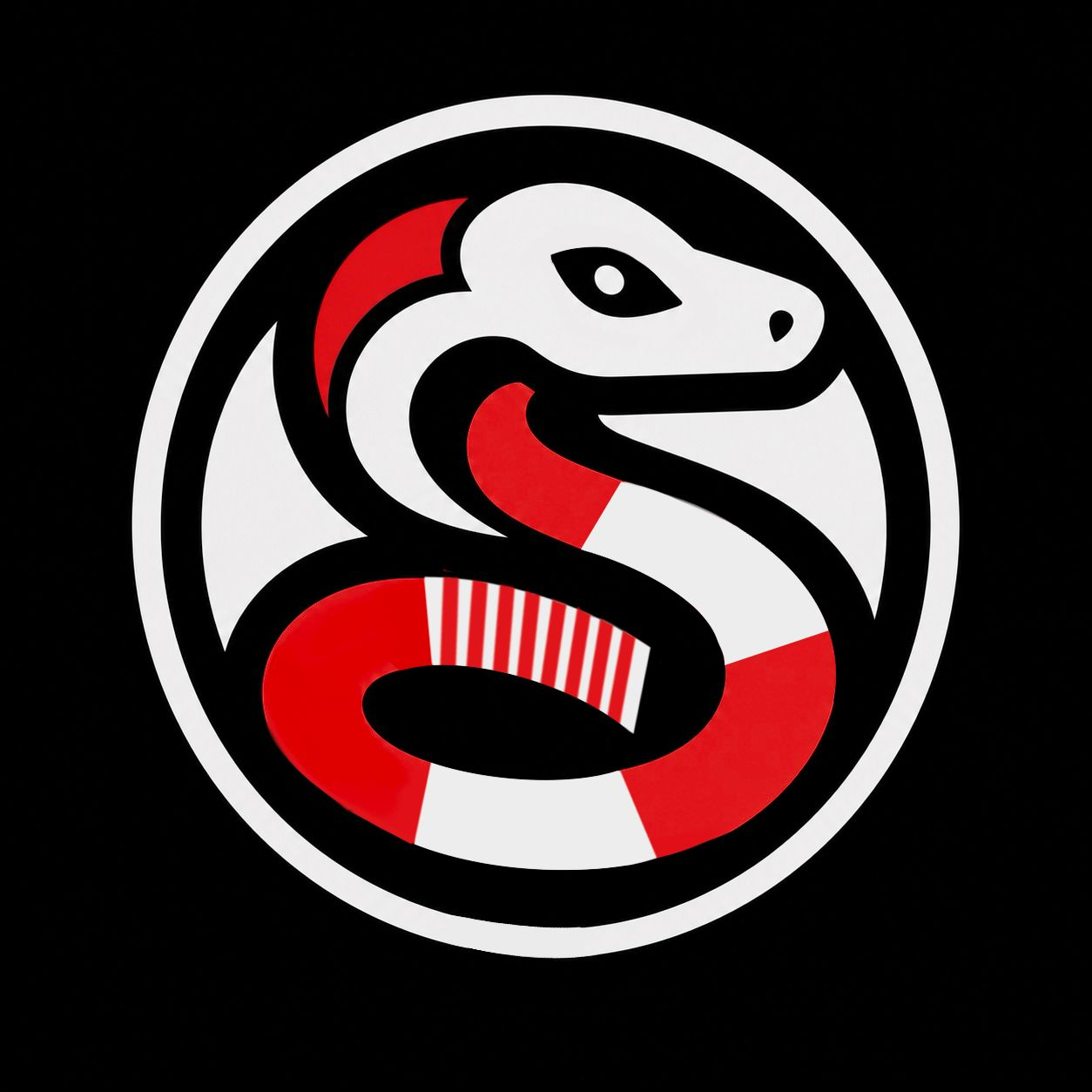 Casca — cobra, símbolo da academia
